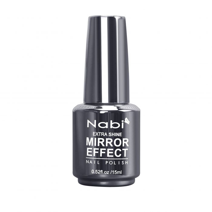 Elegani Extra Shine Mirror Effect Nail Polish - Silver | buyrot